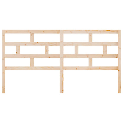 Cabeceira de cama 186x4x100 cm pinho maciço