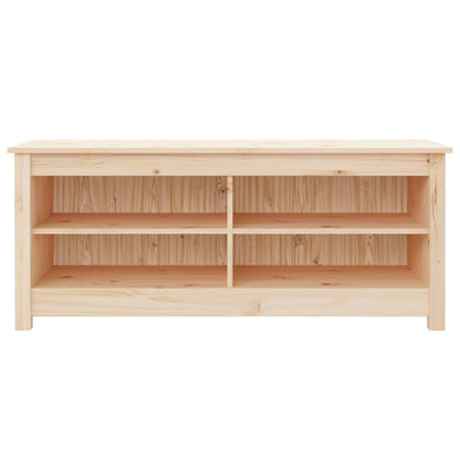 Banco sapateira 110x38x45,5 cm pinho maciço
