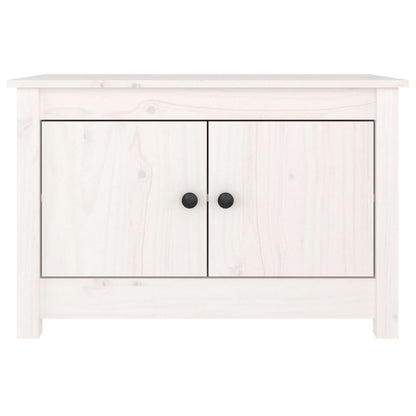 Sapateira 70x38x45,5 cm pinho maciço branco