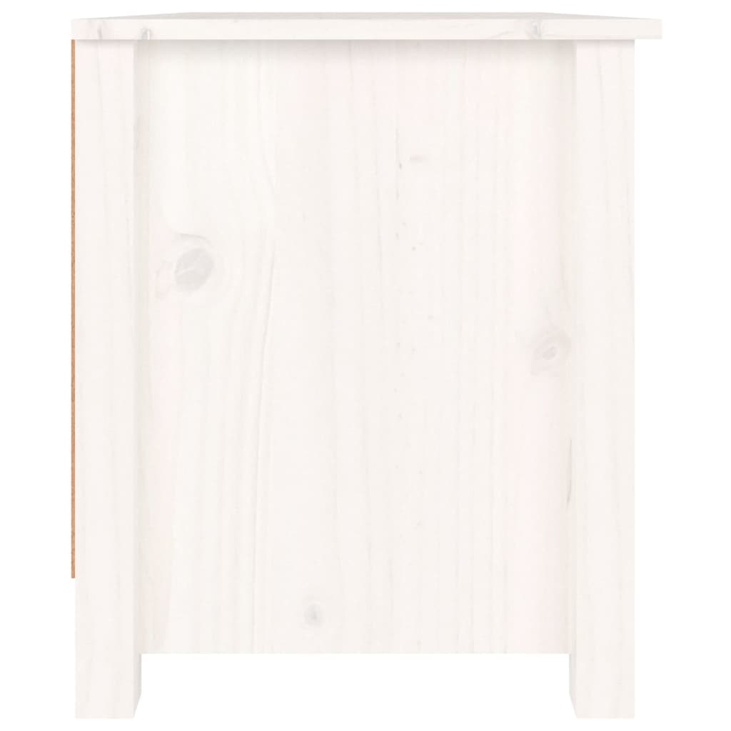 Sapateira 70x38x45,5 cm pinho maciço branco