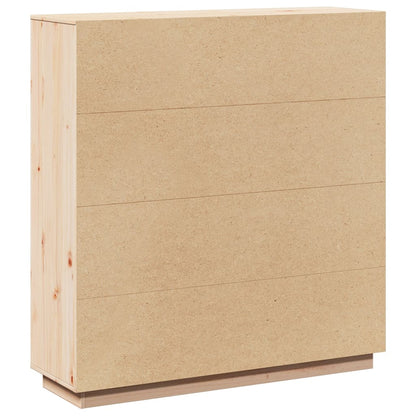 Aparador alto 110,5x35x117 cm pinho maciço