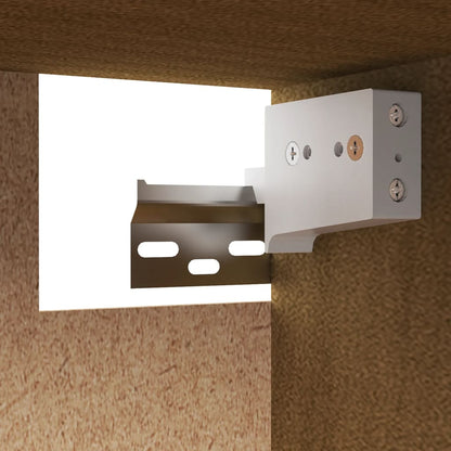 Móveis de TV madeira de pinho maciça castanho-mel, 3 pcs