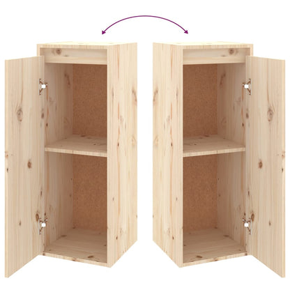 Móveis de TV madeira de pinho maciça, 6 pcs