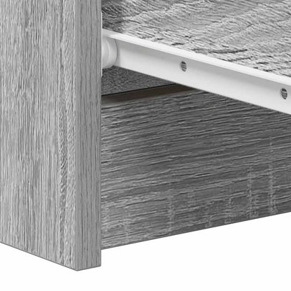 Aparador 60x35x98,5 cm madeira processada cor cinzento sonoma