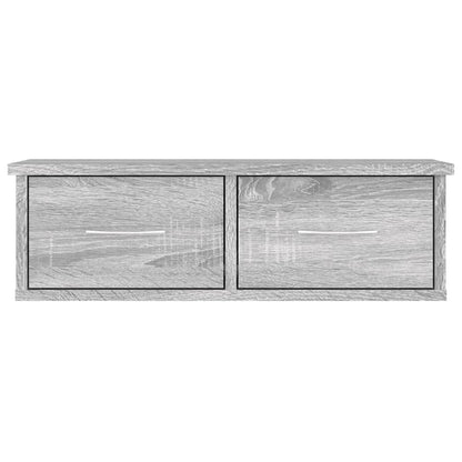 Armário parede 60x26x18,5 cm derivados madeira cinzento sonoma