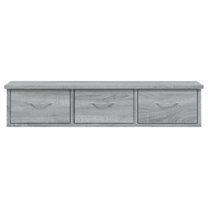 Armário parede 88x26x18,5 cm derivados madeira cinzento sonoma