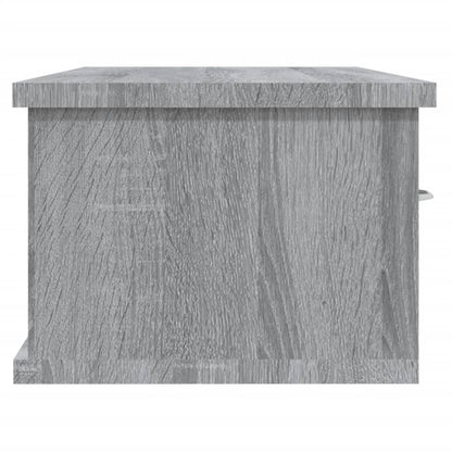 Armário parede 88x26x18,5 cm derivados madeira cinzento sonoma