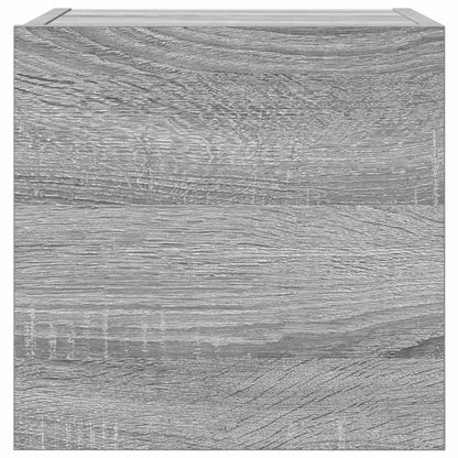 Móvel de TV de parede cinzento sonoma