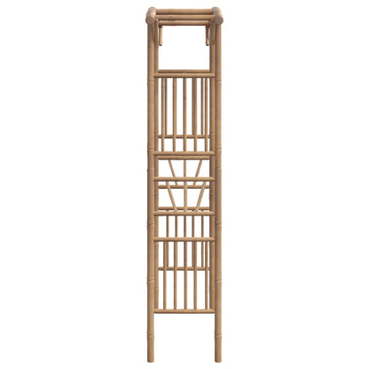 Arco para rosas em bambu 118x40x187 cm