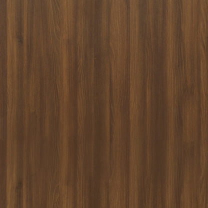 Aparador com 4 gavetas 60x30,5x71 cm carvalho castanho