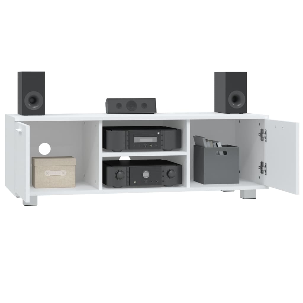 Móvel de TV derivados de madeira branco