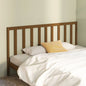 Cabeceira de cama 186x4x100 cm pinho maciço castanho mel