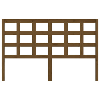 Cabeceira de cama 156x4x100 cm pinho maciço castanho mel