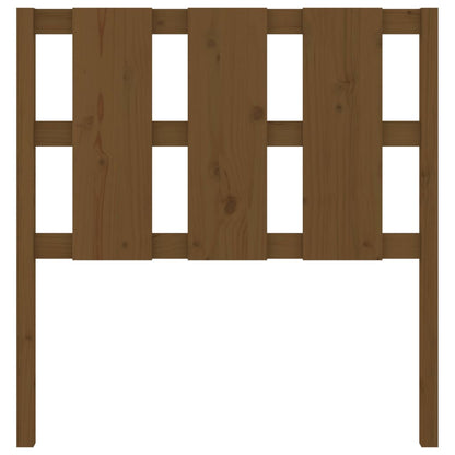 Cabeceira de cama 95,5x4x100 cm pinho maciço castanho mel