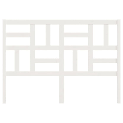 Cabeceira de cama 156x4x104 cm pinho maciço branco