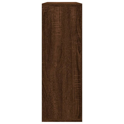 Prateleira de parede 104x20x58,5 cm derivados madeira castanho