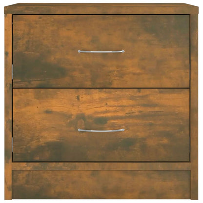 Mesa cabeceira 40x30x40 cm derivados de madeira carvalho fumado
