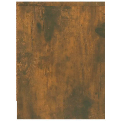 Mesa cabeceira 40x30x40 cm derivados de madeira carvalho fumado