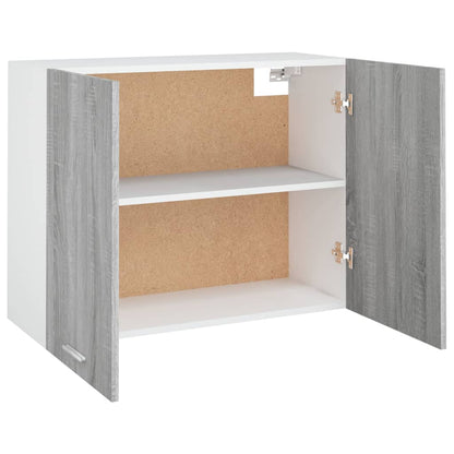 Armário suspenso “Lyon” 80x31x60 cm cinzento sonoma