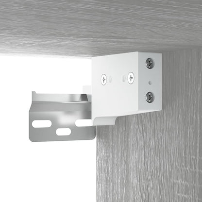 Armário suspenso “Lyon” 80x31x60 cm cinzento sonoma