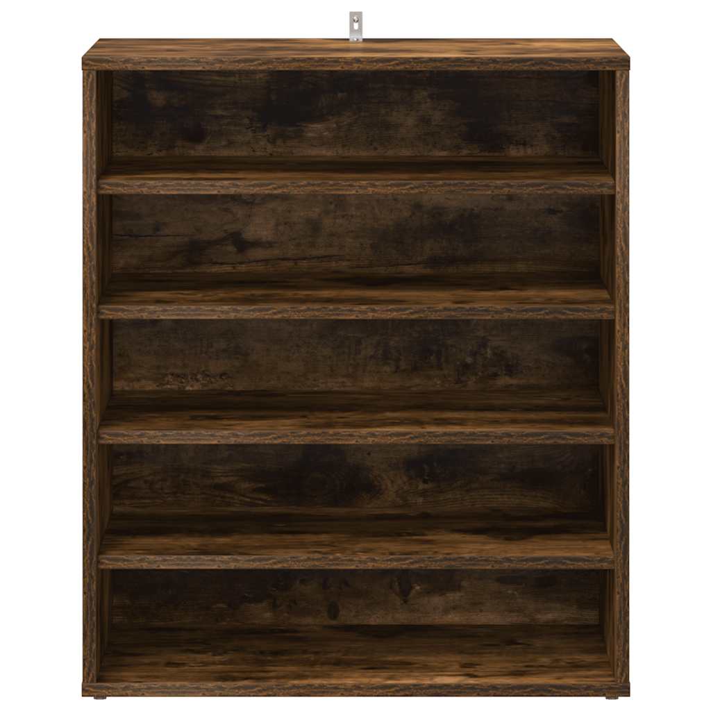 Sapateira 60x35x70 cm derivados de madeira sonoma cinza