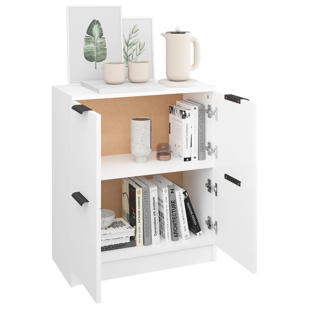 Aparador 60x30x70 cm derivados de madeira branco