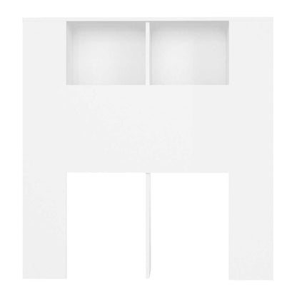 Cabeceira de cama branca 100x18,5x102,5 cm