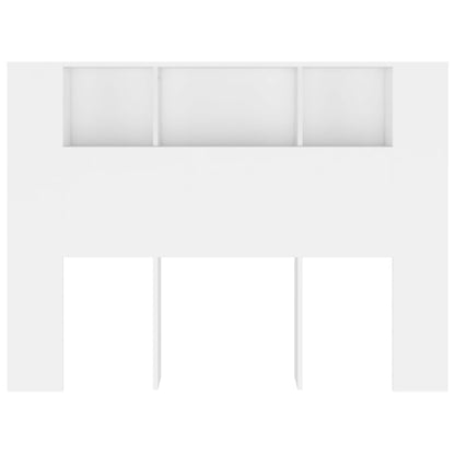 Armário de cabeceira 140x18,5x104,5 cm branco