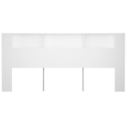 Armário de cabeceira 220x18,5x104,5 cm branco
