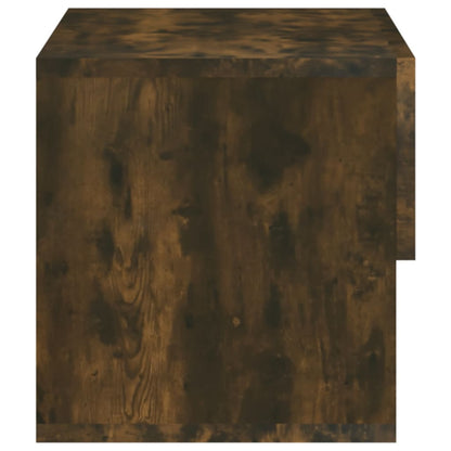Mesa de cabeceira montagem na parede carvalho fumado