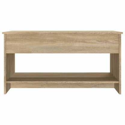 Mesa de centro 102x50x52,5cm madeira processada carvalho sonoma