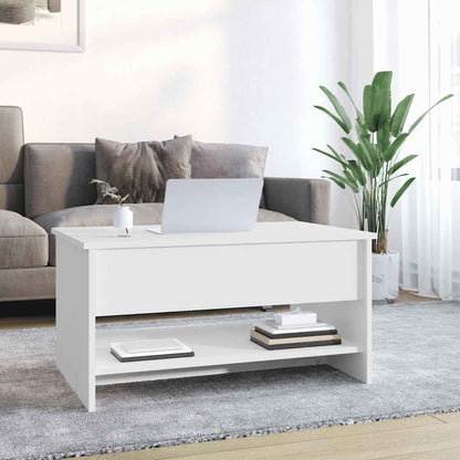 Mesa de centro 80x50x40 cm derivados de madeira branco