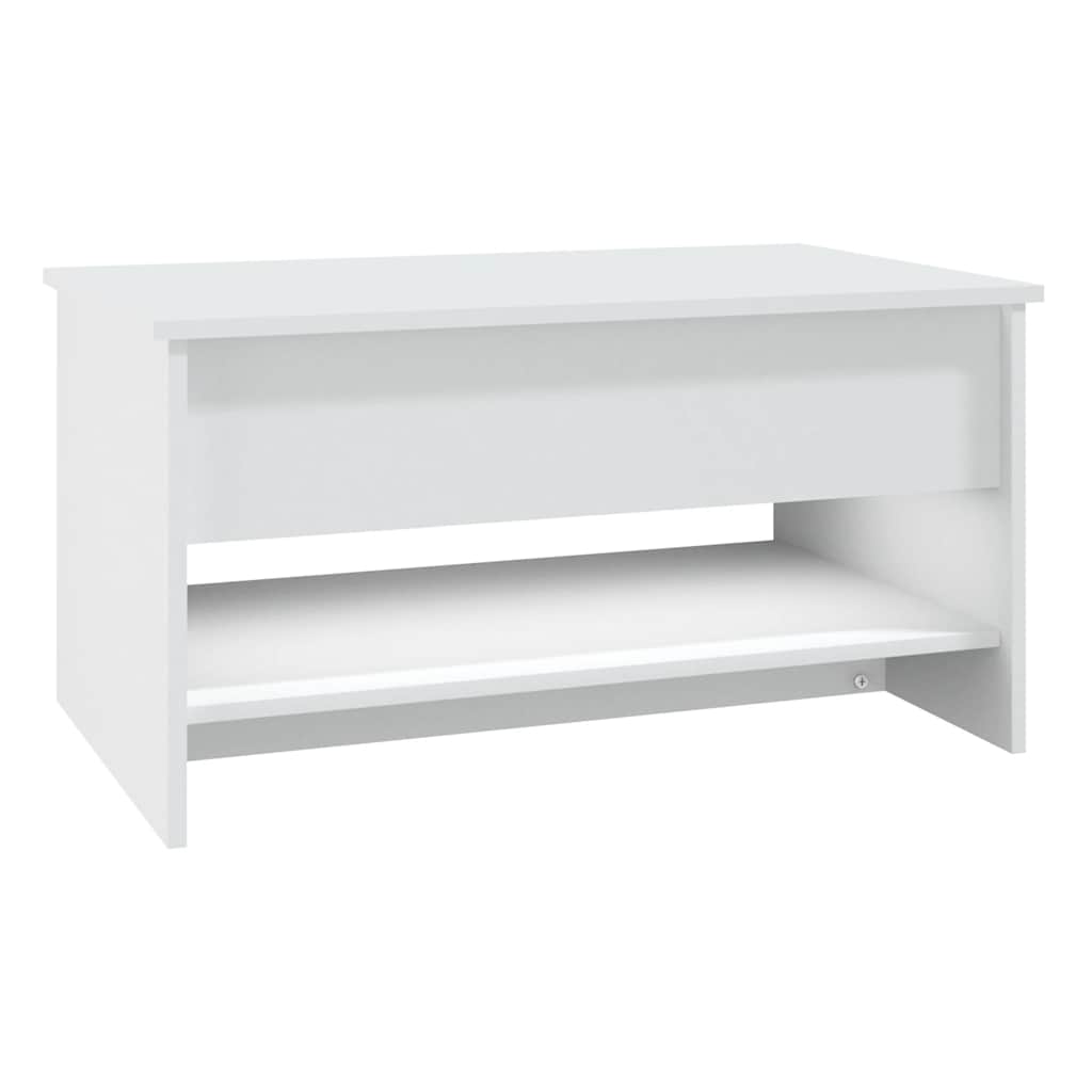 Mesa de centro 80x50x40 cm derivados de madeira branco