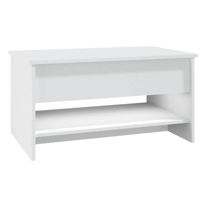 Mesa de centro 80x50x40 cm derivados de madeira branco