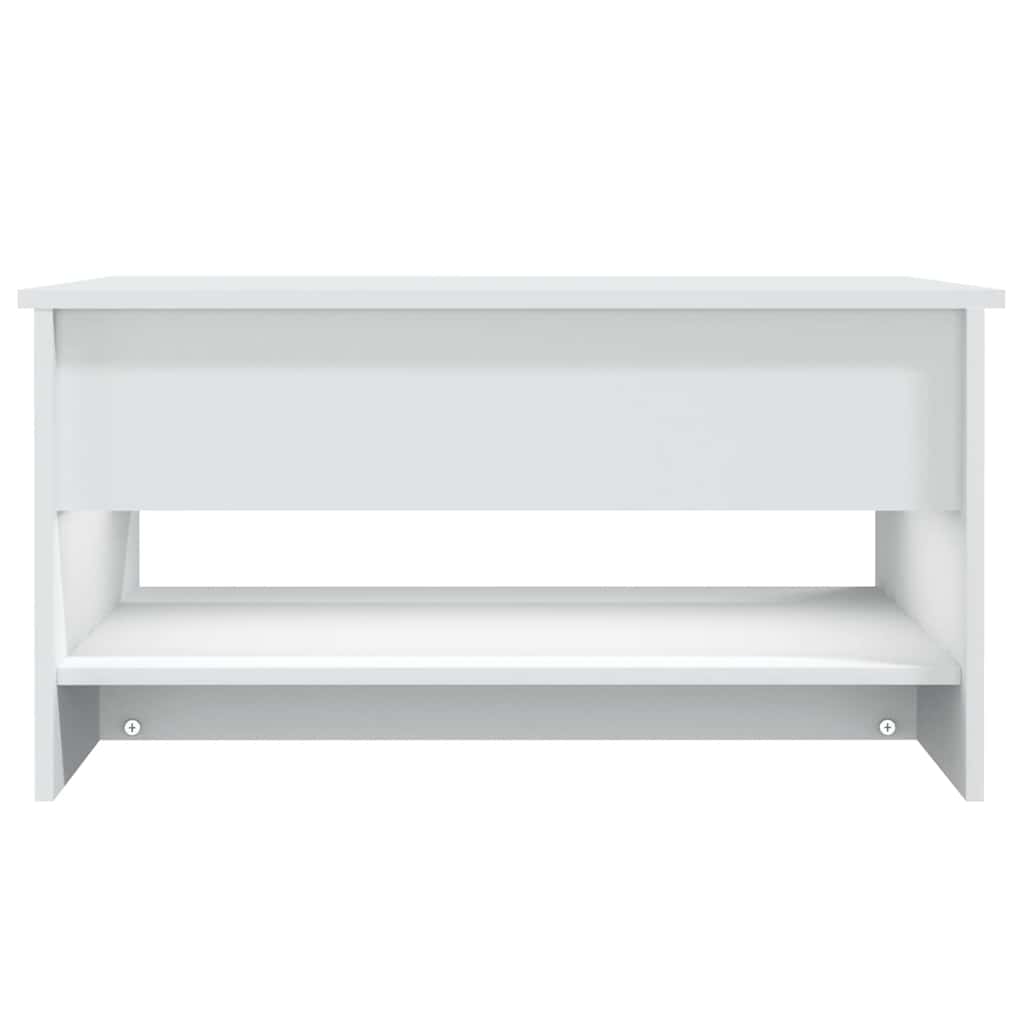 Mesa de centro 80x50x40 cm derivados de madeira branco