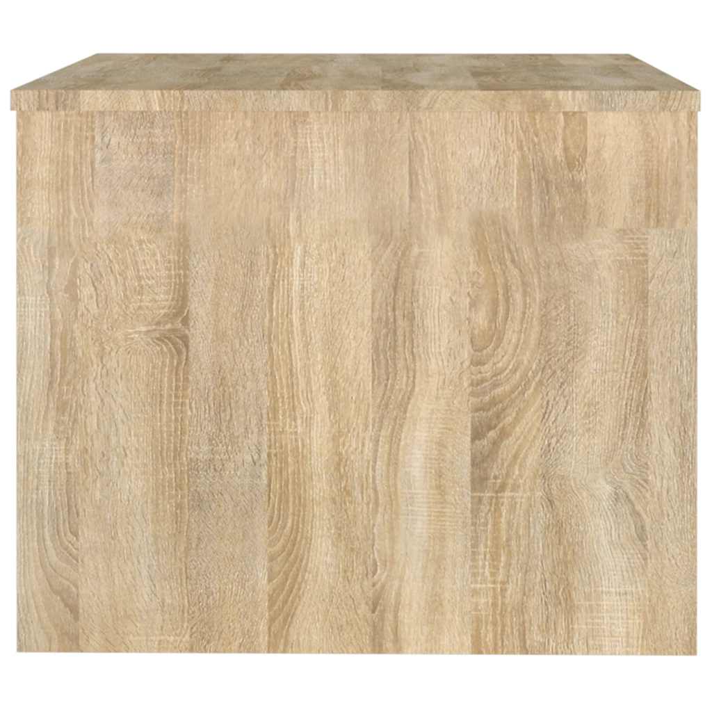 Mesa de centro 80x50x40 cm derivados madeira carvalho sonoma