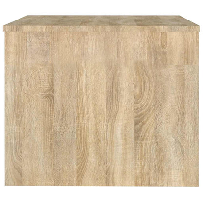 Mesa de centro 80x50x40 cm derivados madeira carvalho sonoma