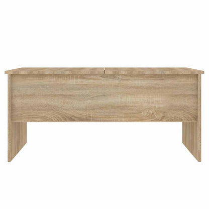 Mesa de centro102x50,5x46,5cm madeira processada carvalho sonoma