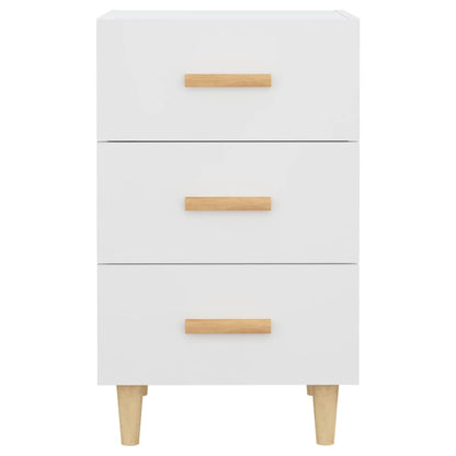 Mesa de cabeceira 40x40x66 cm derivados de madeira branco