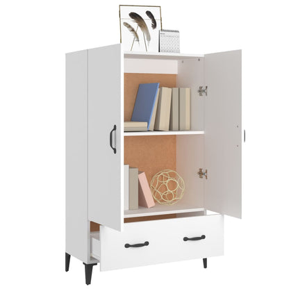 Armário alto 70x31x115 cm madeira processada branco