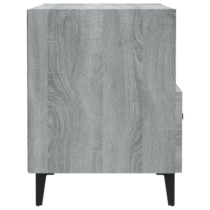 Mesa de cabeceira 2 pcs derivados de madeira cinzento sonoma
