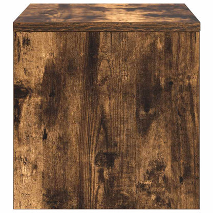 Mesa cabeceira 40x30x30 cm derivados de madeira carvalho fumado