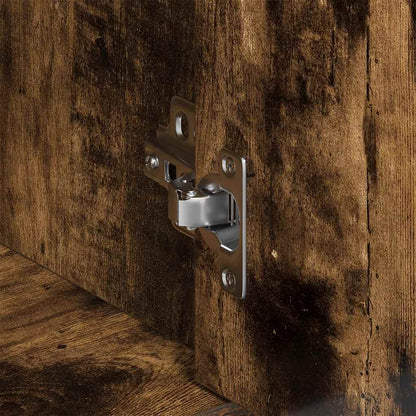 Aparador 88x30x70 cm madeira processada carvalho fumado