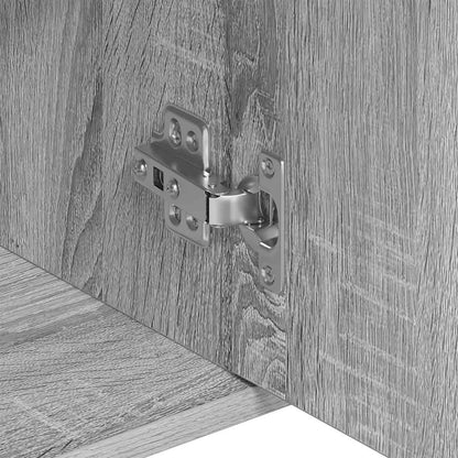 Aparador 88x30x70 cm derivados de madeira cinzento sonoma