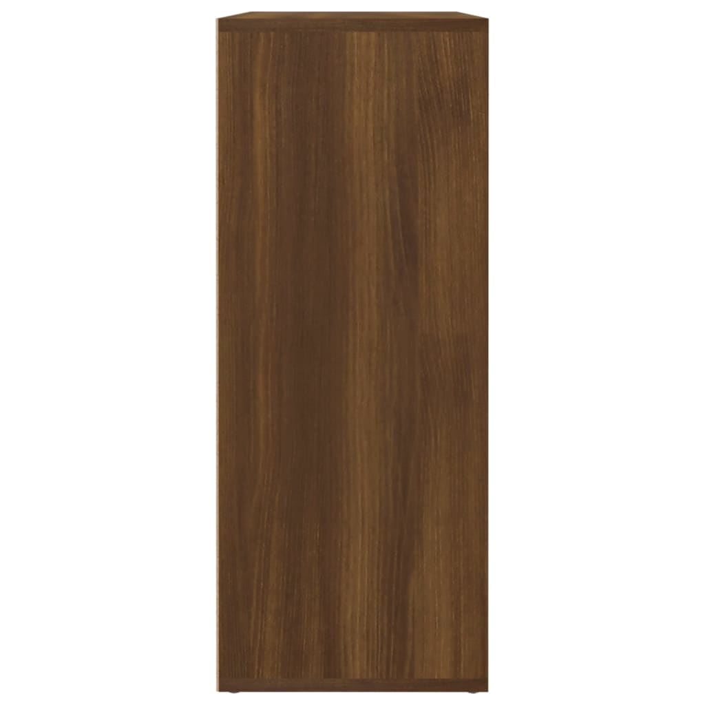 Aparador 60x30x75 cm madeira processada carvalho castanho