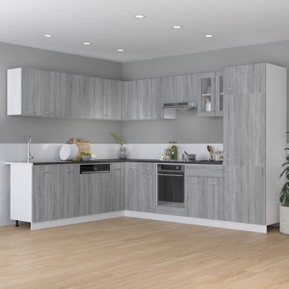 Armário cozinha “Lyon” 75,5x75,5x81,5cm sonoma cinza
