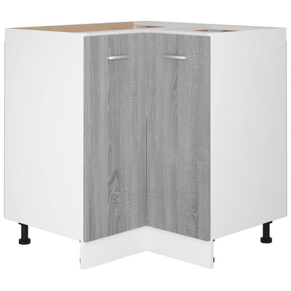 Armário cozinha “Lyon” 75,5x75,5x81,5cm sonoma cinza