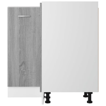 Armário cozinha “Lyon” 75,5x75,5x81,5cm sonoma cinza