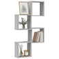 Prateleiras de parede forma de cubo 4 pcs 30x15x30 cm