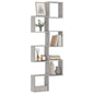 Prateleiras de parede forma de cubo 6 pcs 30x15x30 cm